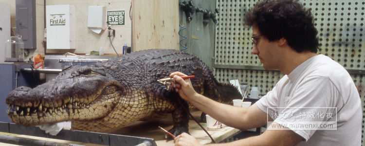 《史前巨鳄》如何建造30英尺的鳄鱼模型